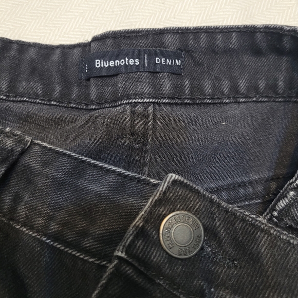 Bluenotes jean shorts in black - Picture 5 of 7